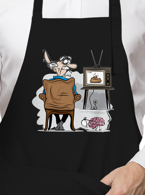 TV News zástera Black