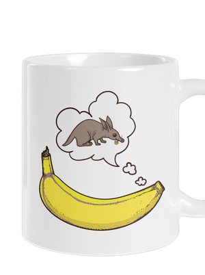 Samica hrabáča klasický hrnček White