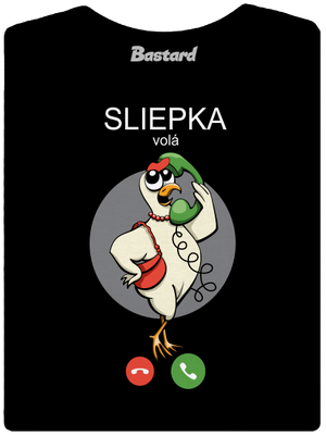 Sliepka volá dámske tričko prémium Black