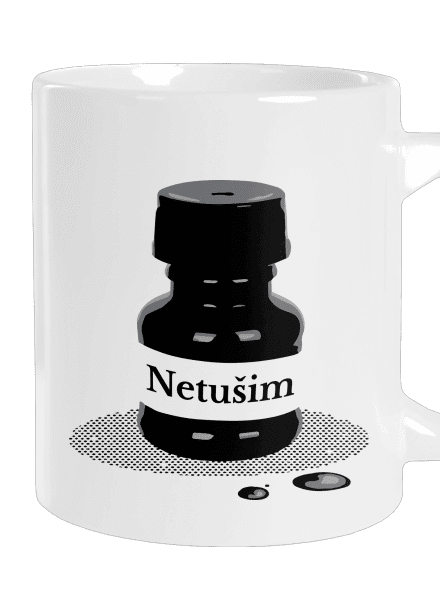 Netušim veľký hrnček White