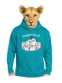 detská mikina klokanka