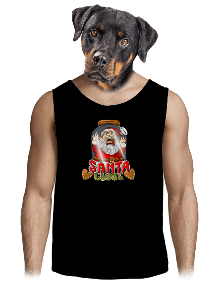 Santa Close pánske tielko Black