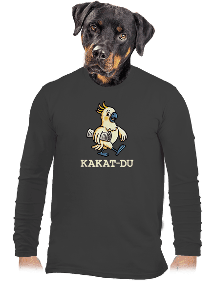 Kakat-du pánske dlhý rukáv Dark Grey