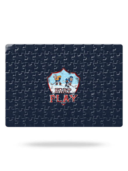 Fart Play puzzle White