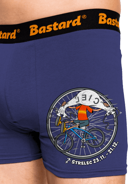 Cyklistický horoskop: Strelec boxerky Blue Navy