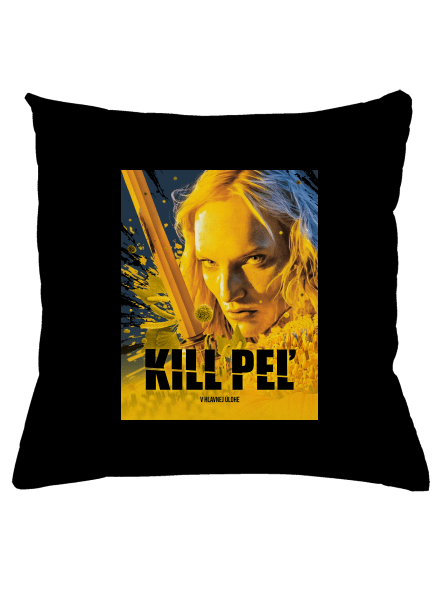 Kill Peľ vankúš Black