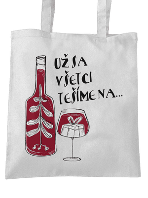 Vianoce vo víne taška White