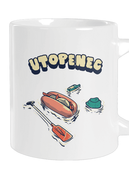 Utopenec veľký hrnček White