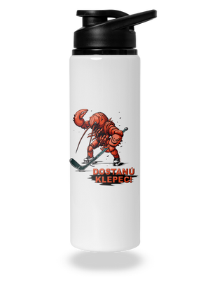 Dostanú klepec flaša na vodu White