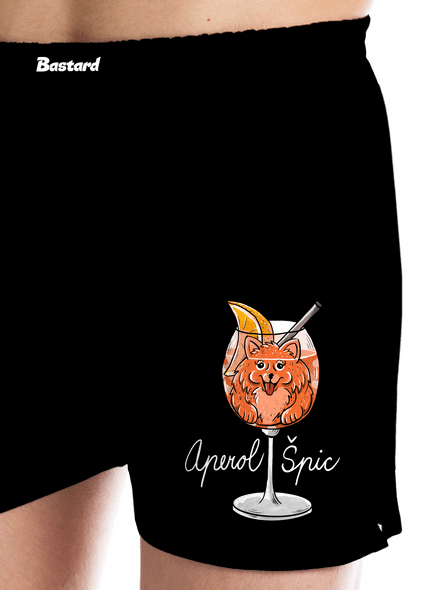 Aperol Špic pánske trenky Black