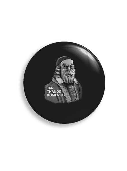 Jan Thanos Komenský placka 