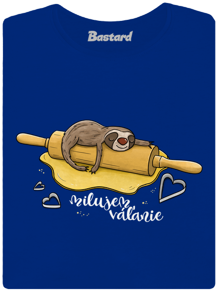 Milujem váľanie dámske tričko Royal Blue Mal
