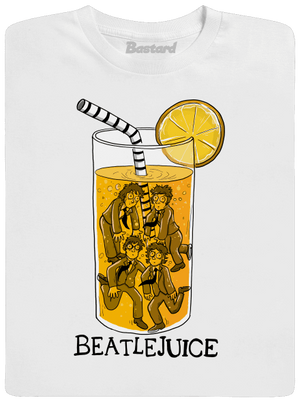 Beatlejuice pánske dlhý rukáv White