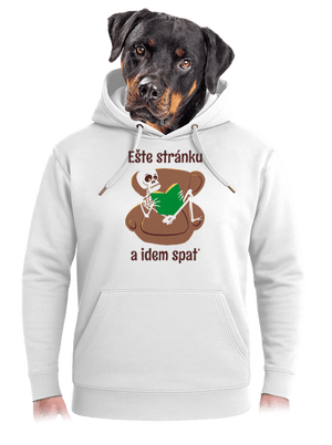 Ešte stránku unisex mikina premium Snowwhite