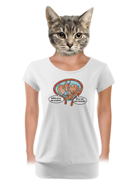 dámske tričko s lemom