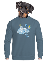 unisex mikina bez kapucne