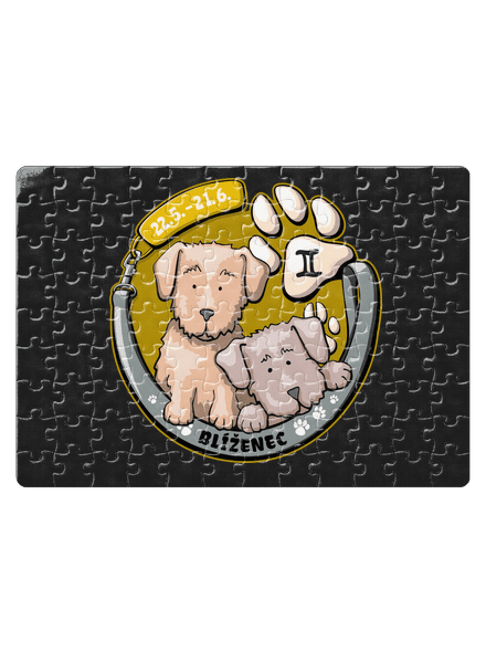Psí horoskop: Blíženci puzzle White