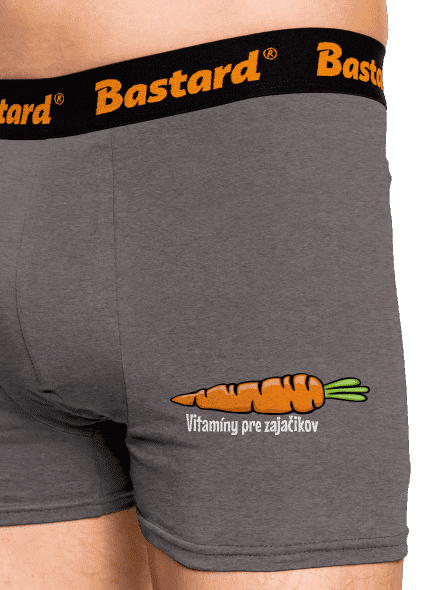 Vitamíny pre zajačikov boxerky Gray Melange