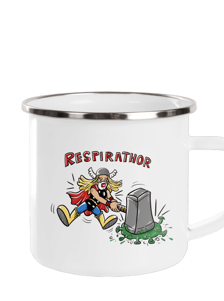 Respirathor plecháčik White