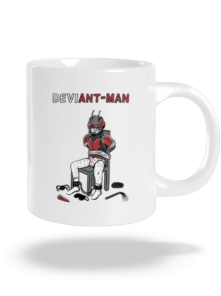 DeviAnt-man veľký hrnček White
