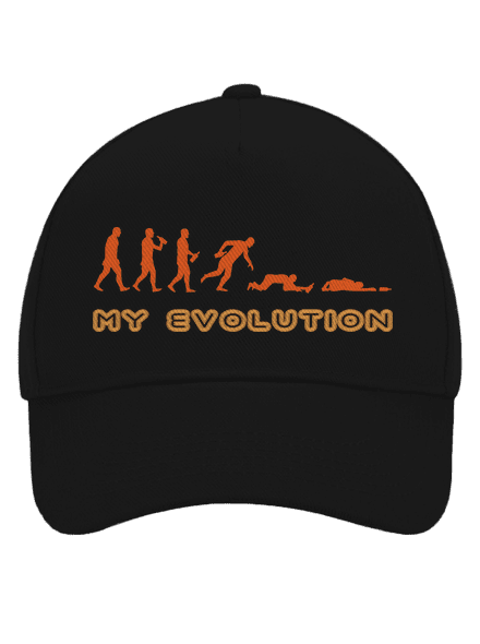 My evolution šiltovka baseballka Black
