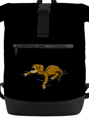 Spiaci pes batoh Black