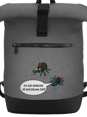 Sociálna sieť batoh Grey Marl