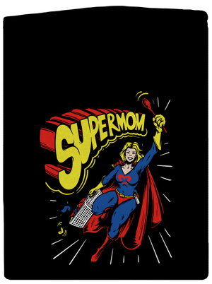 Supermom pánska mikina na zips Black