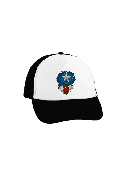 Captain Inside šiltovka truckerka Black cap