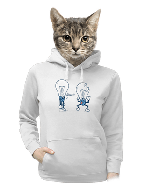 dámska mikina klokanka