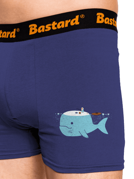 Rybárčenie boxerky Blue Navy