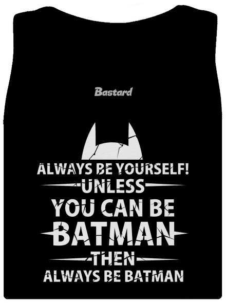 Batman dámske tielko klasické Black