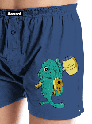 Posledná štedrovečerná pánske trenky Blue