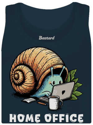 Slimákov home office dámske tielko klasické Navy