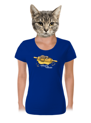 Milujem váľanie dámske tričko Royal Blue Mal