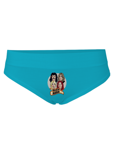 Black Abba dámske nohavičky Turquoise