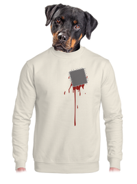 unisex mikina bez kapucne