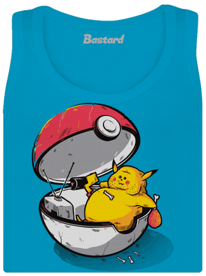Koniec pokémona dámske tielko klasické Blue Atol
