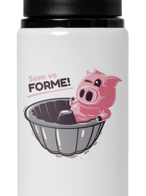 Vo forme flaša na vodu White