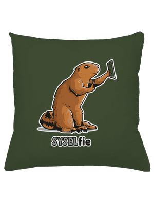 Syselfie vankúš Olive Green