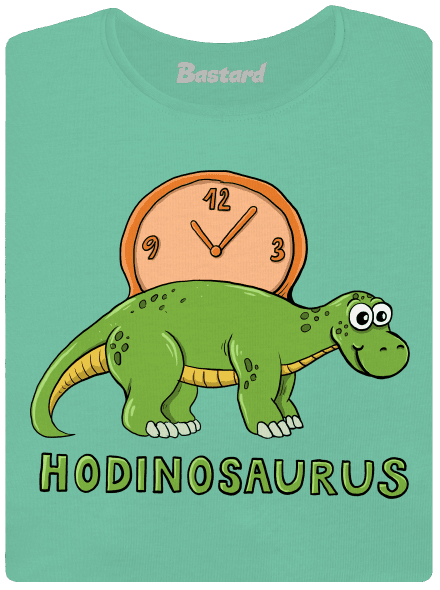 Hodinosaurus dámske tričko prémium Mint Mal