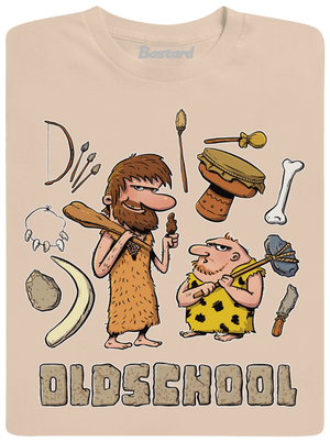 Oldschool pánske tričko Sand