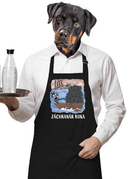 Záchranár roka zástera Black