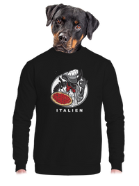 unisex mikina bez kapucne