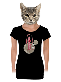 dámske tričko s lemom