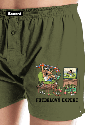 Futbalový expert pánske trenky Khaki