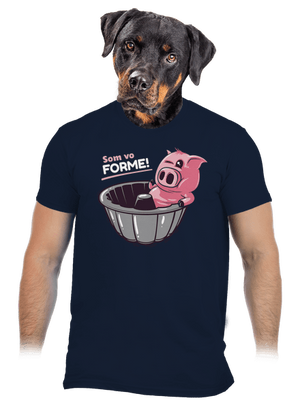 Vo forme pánske tričko Navy