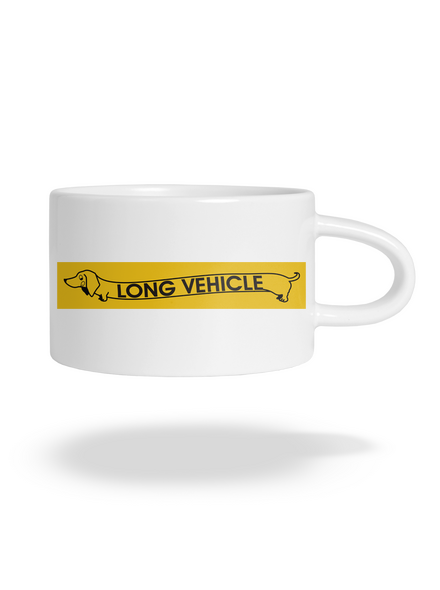 Long Vehicle hrnček makronka White