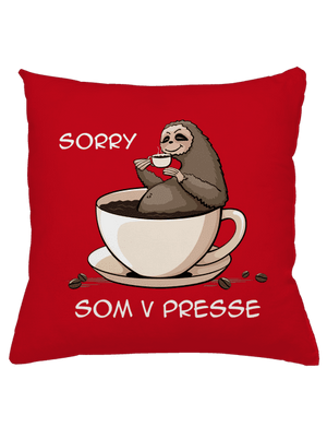 V presse vankúš Red