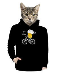 dámska mikina klokanka